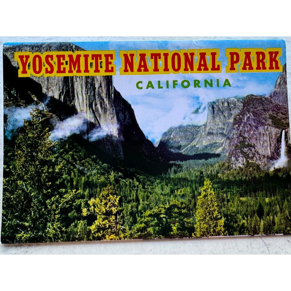 Greetings from Yosemite National Park California - 14 Views in Natural Color